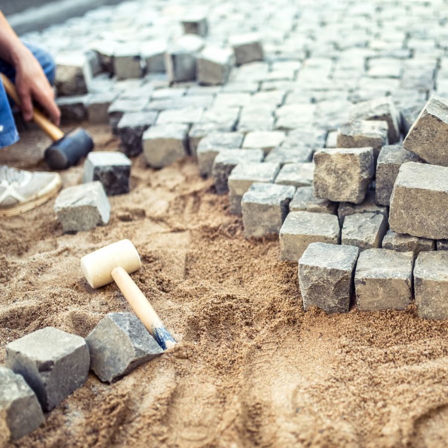 granit chodnik z granitu wjazd granitowy po prostu brukarz